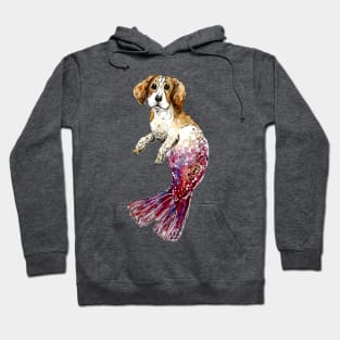 Beagle Mermaid Hoodie